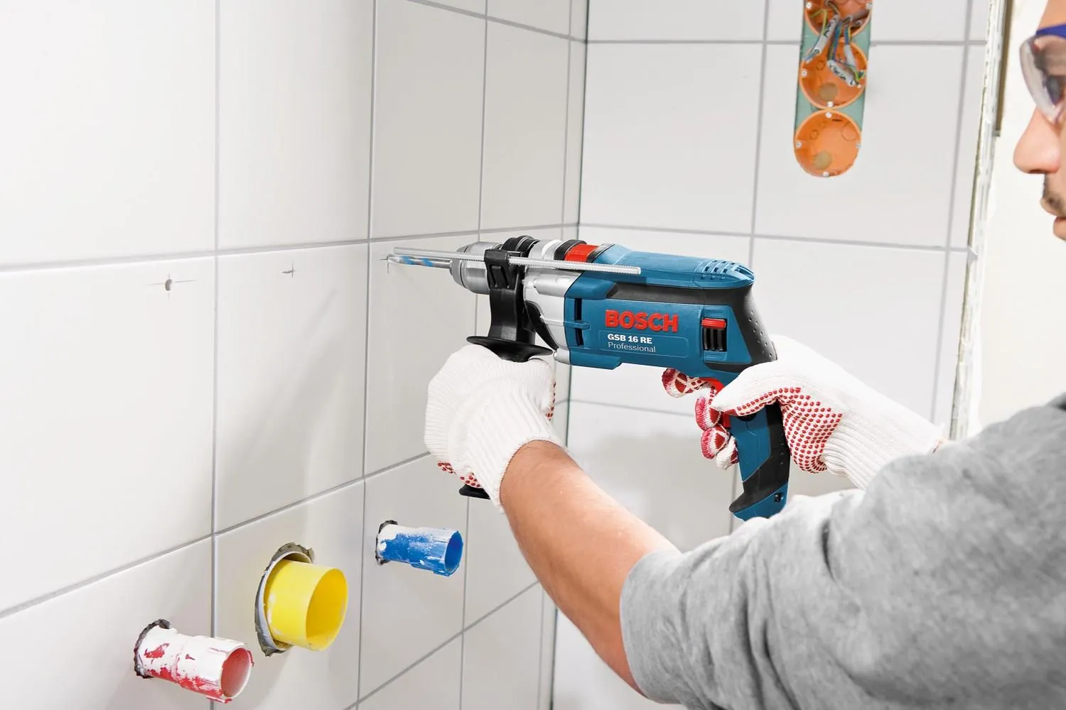 Ударная дрель Bosch GSB 16 RE Professional 060114E500