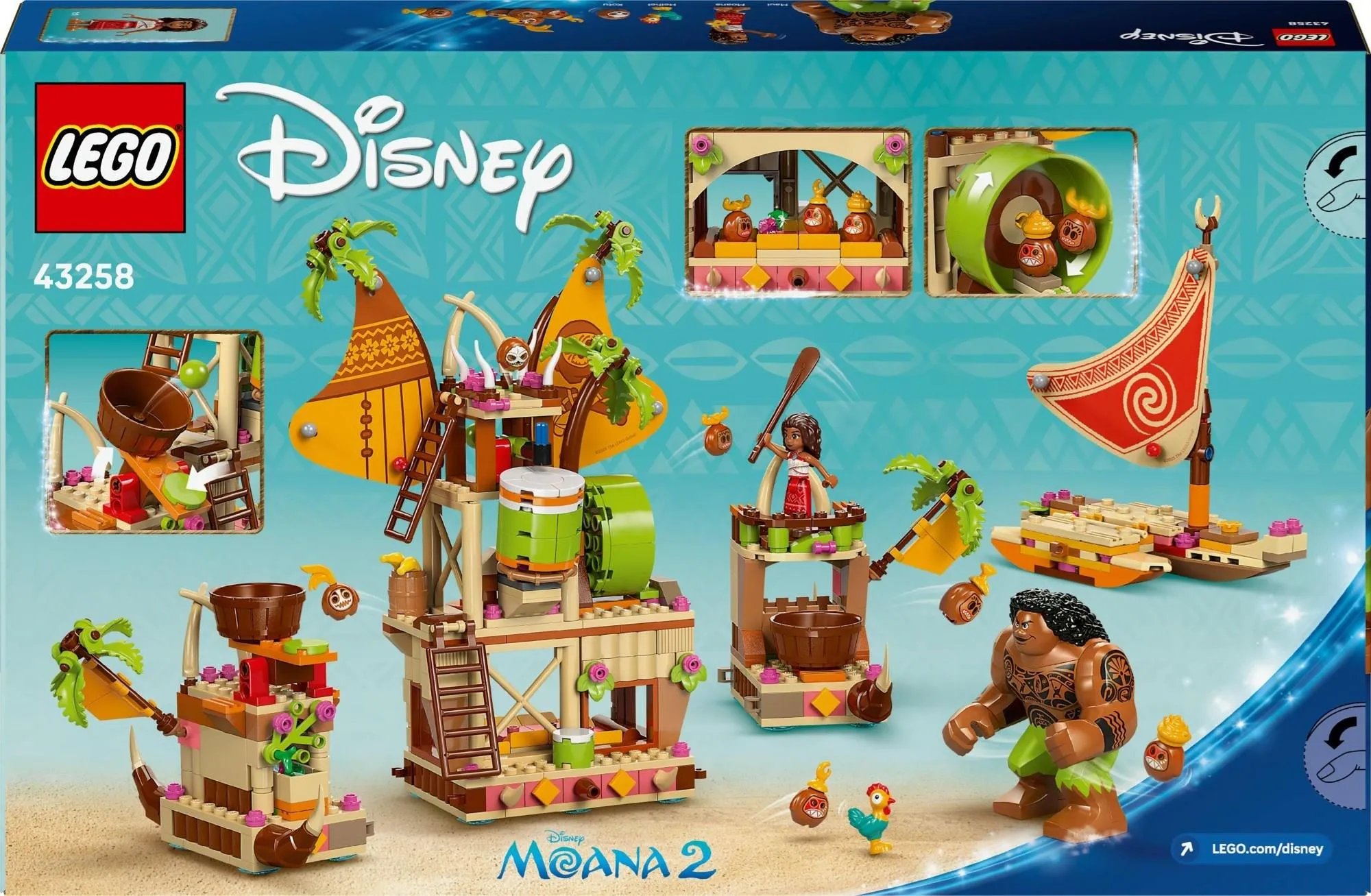 Конструктор LEGO Disney 43258 Баржа какамора