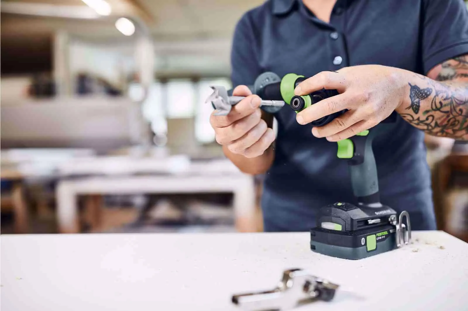 Аккумуляторная дрель-шуруповёрт Festool TDC 18/4 I-Basic 577052, без АКБ и ЗУ