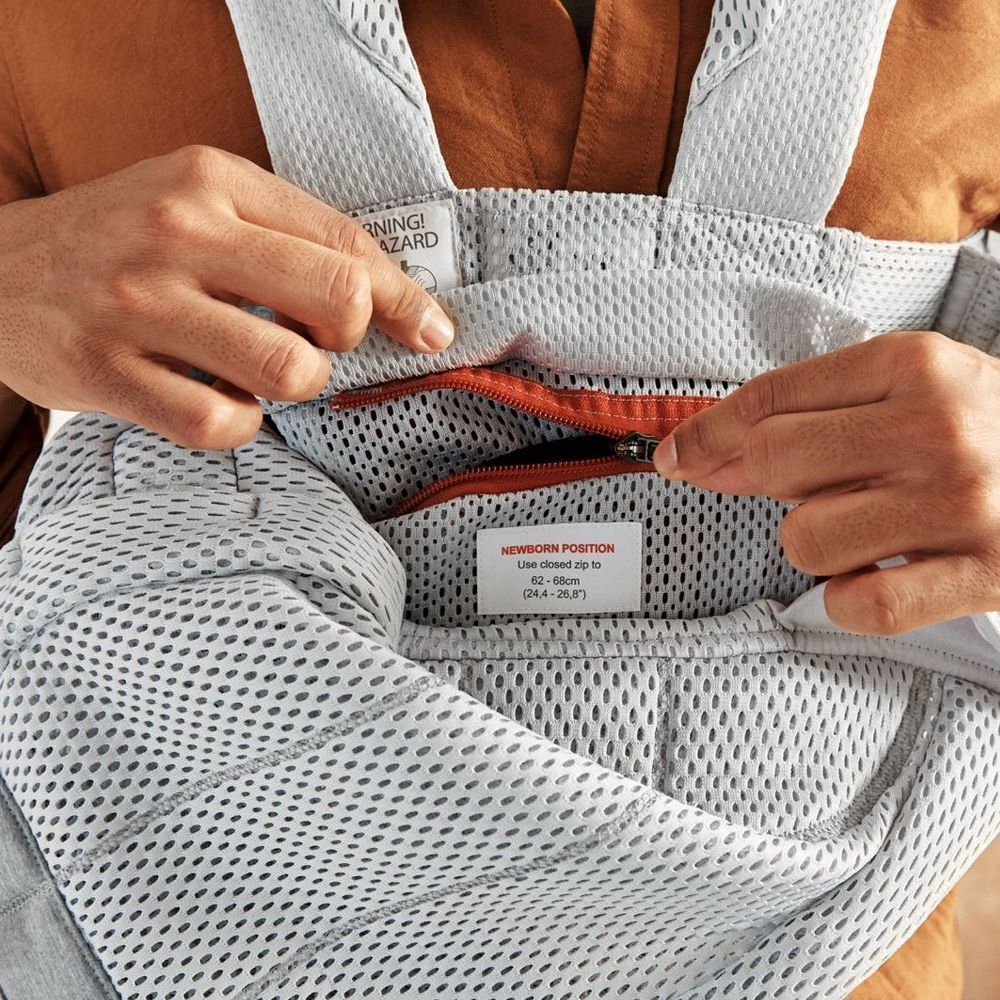 Эргорюкзак BabyBjorn Harmony 3D Mesh, Silver