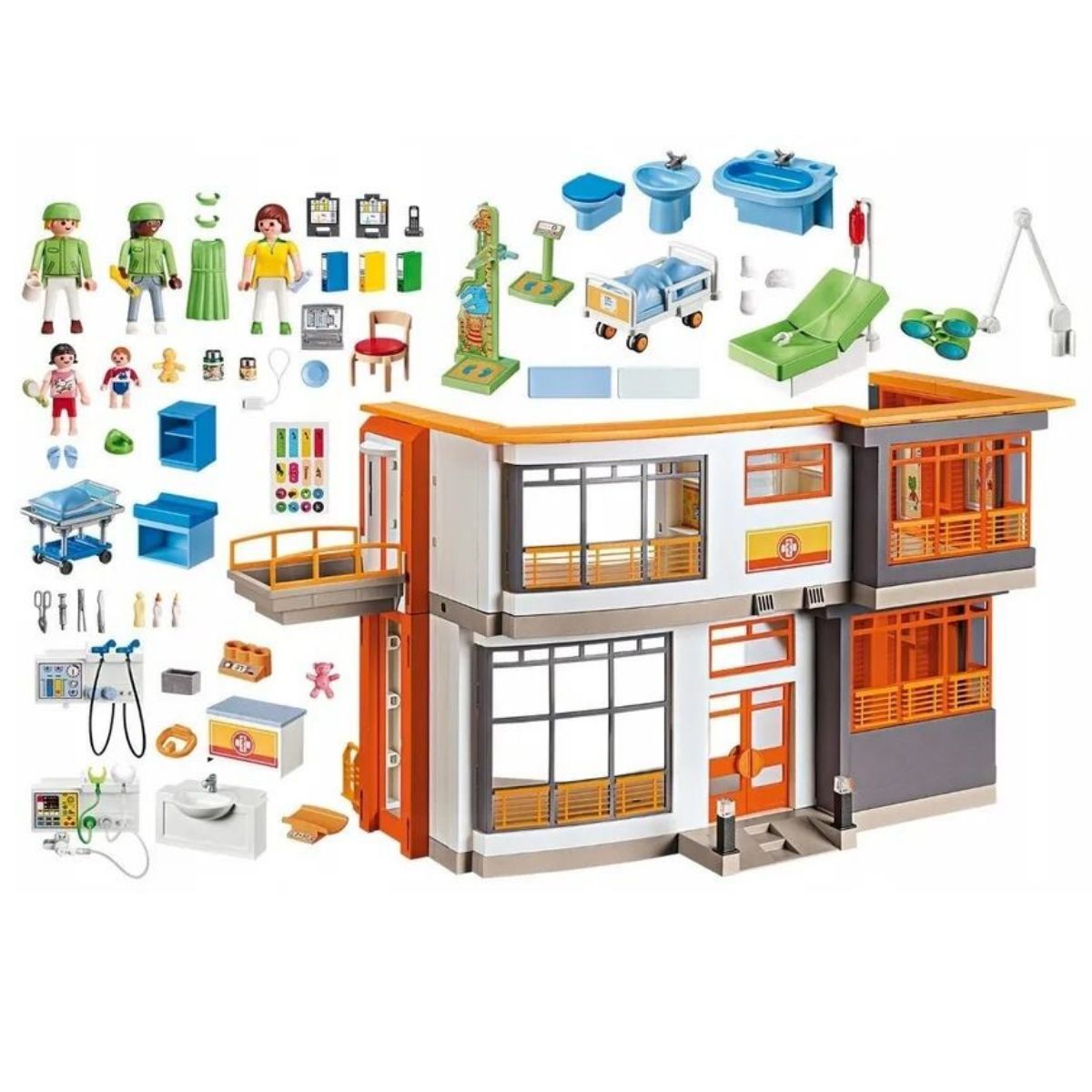 Playmobil City Life 6657 Детская клиника, 291 дет.