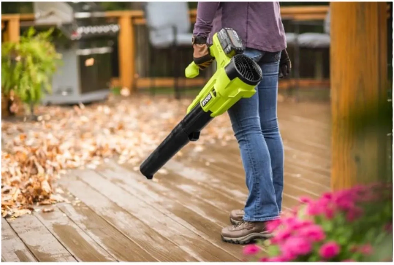 Аккумуляторная воздуходувка RYOBI RY18BLA-0