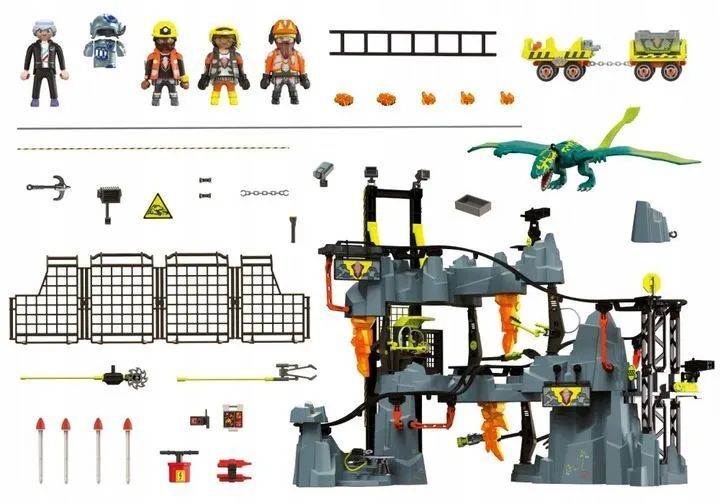 Шахта Playmobil Dino Rise 70925
