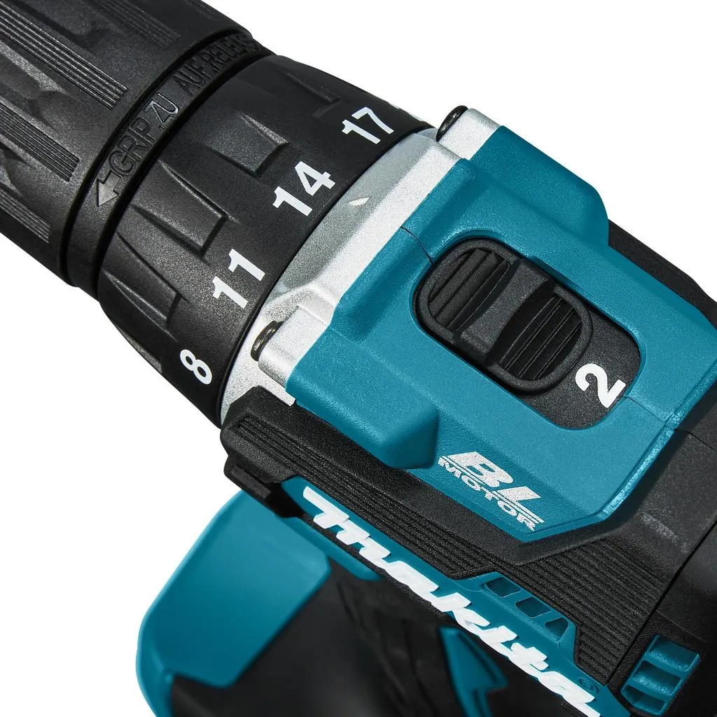 Аккумуляторная дрель-шуруповёрт Makita DDF487RTJ 18 В, 2×5,0 А·ч АКБ, ЗУ, кейс Makpac