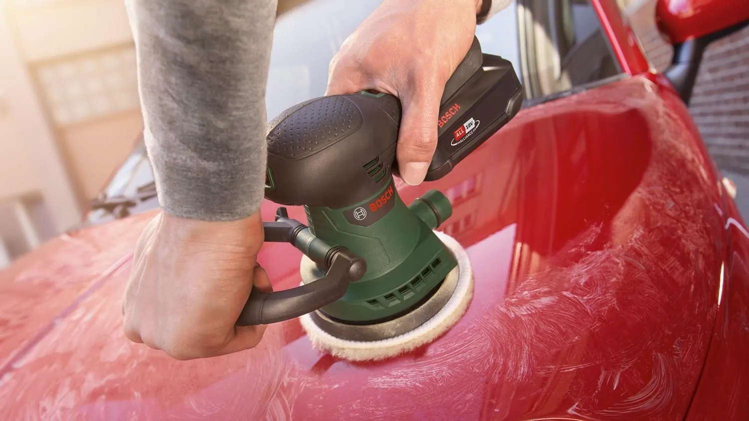 Эксцентриковая шлифовальная машина аккумуляторная Bosch AdvancedOrbit 18 06033D2100