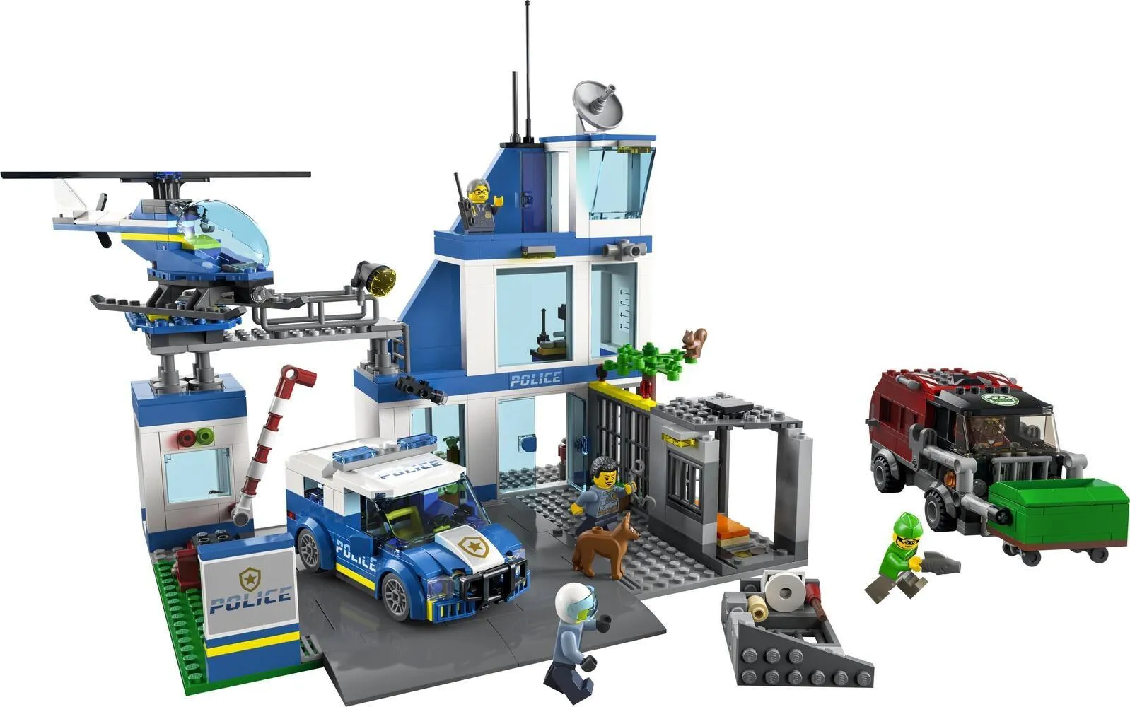 Конструктор LEGO City 60316 Полицейский участок