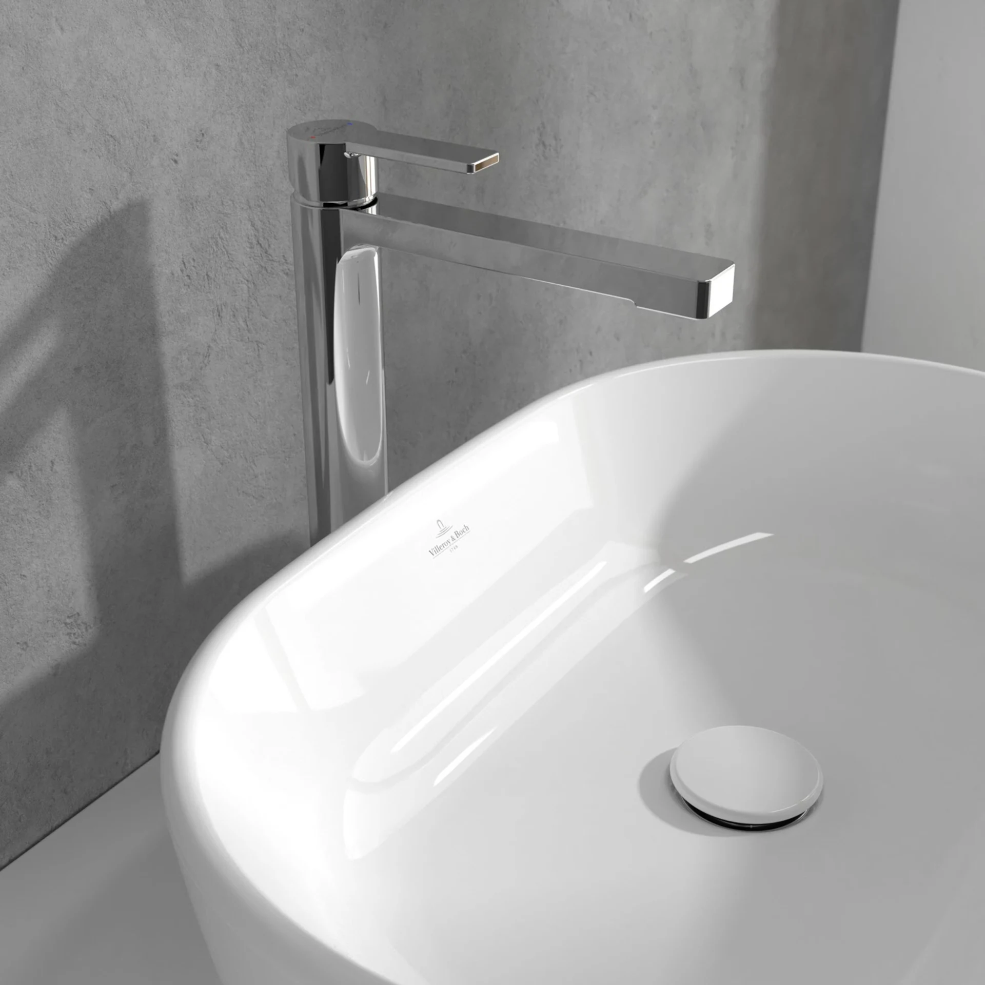 Смеситель для раковины Villeroy & Boch Architectura хром TVW10300500061