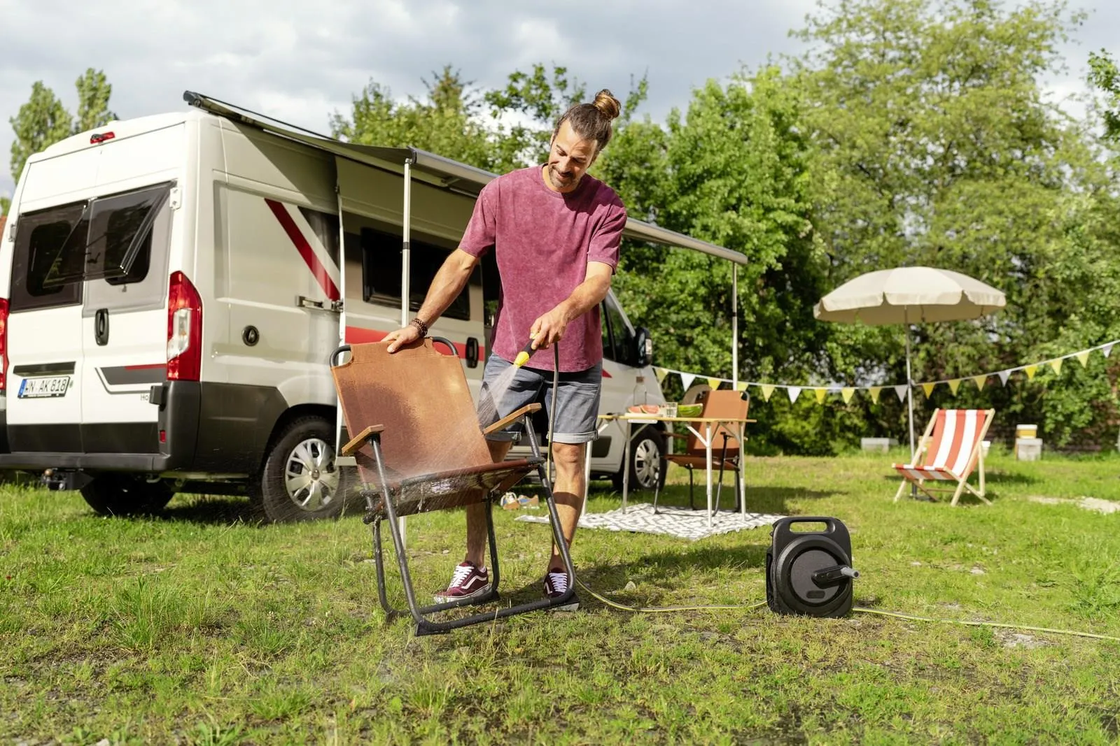 Катушка для садового шланга KARCHER HBX 2.10 Compact 2.645-388.0