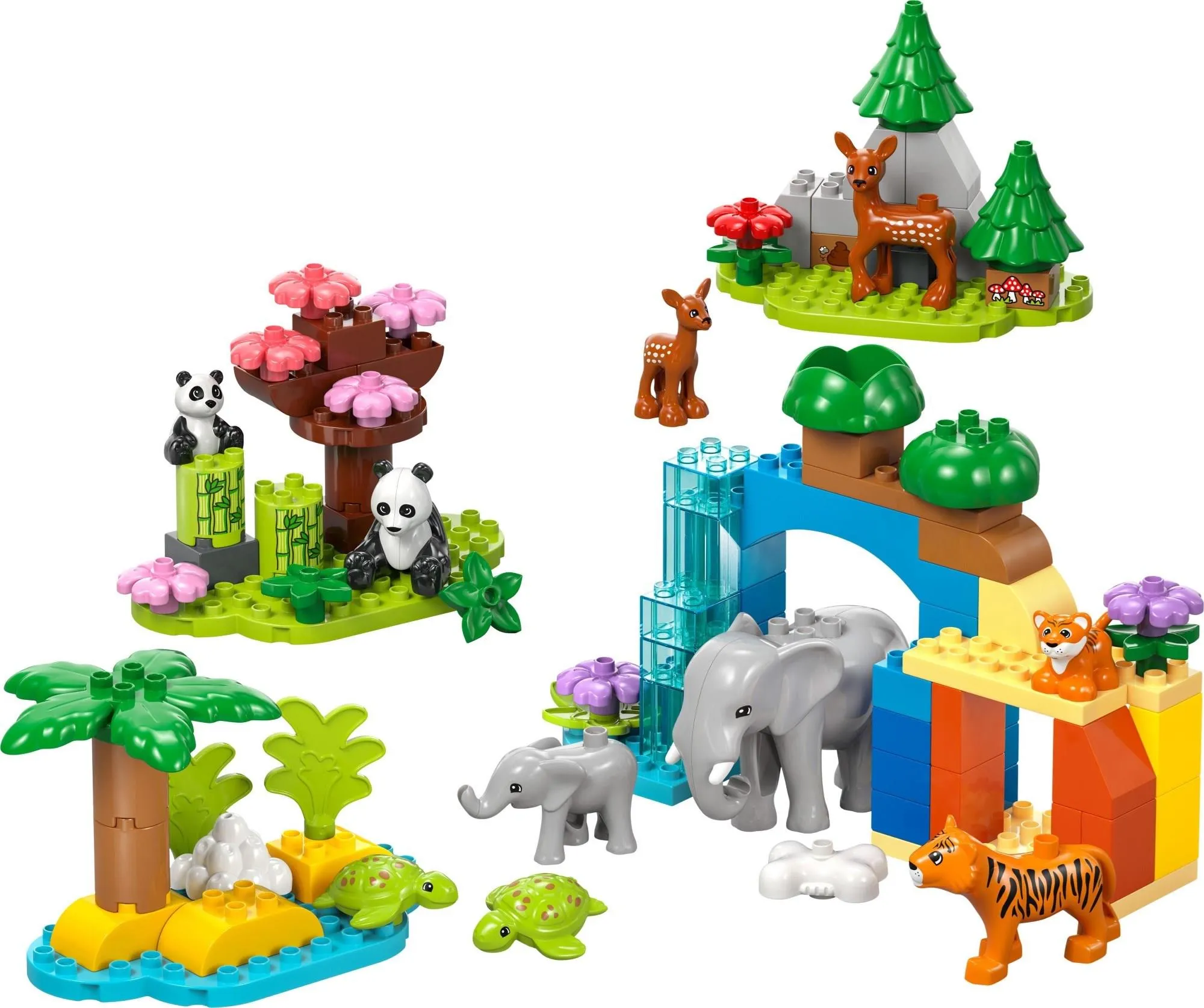 Конструктор LEGO DUPLO Town 10446 Семьи диких животных 3 в 1