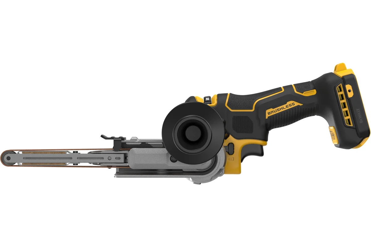 Аккумуляторная ленточная шлифмашина DeWalt DCM200NT, без АКБ и ЗУ, в кейсе