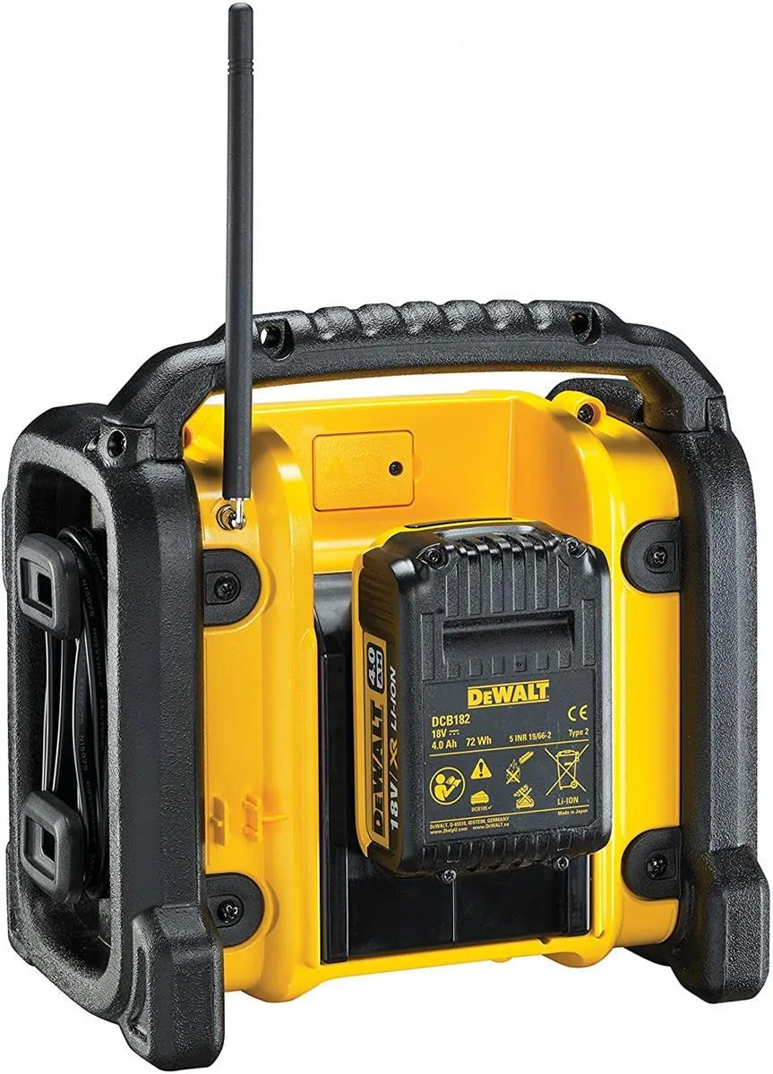 Аккумуляторное радио DeWalt DCR019