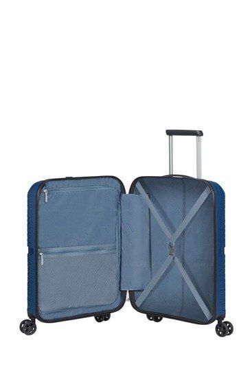 Чемодан American Tourister Airconic 55 см, 34 л, Navy blue