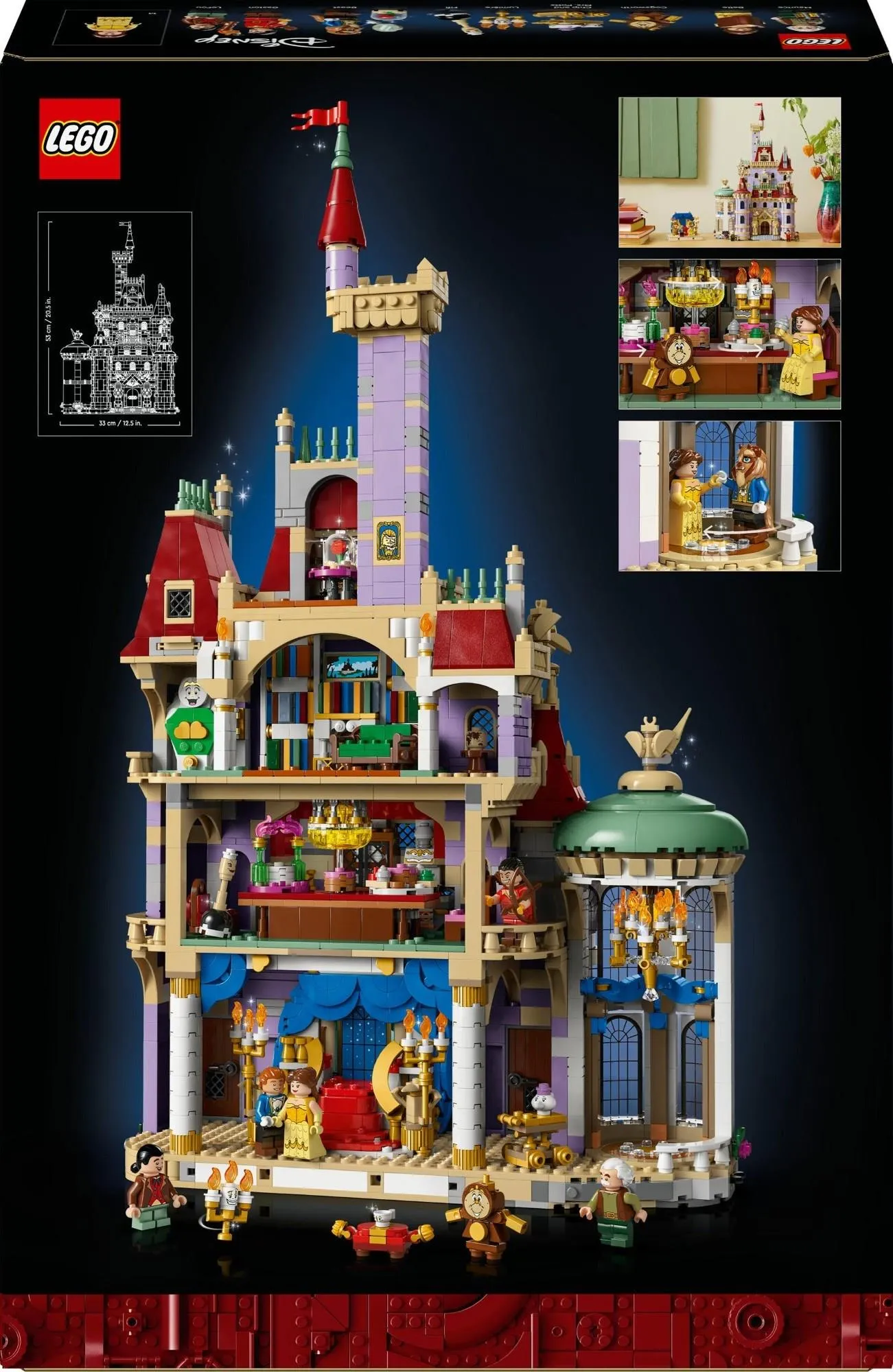 Конструктор LEGO Disney Princess 43263 Замок из «Красавицы и чудовища»
