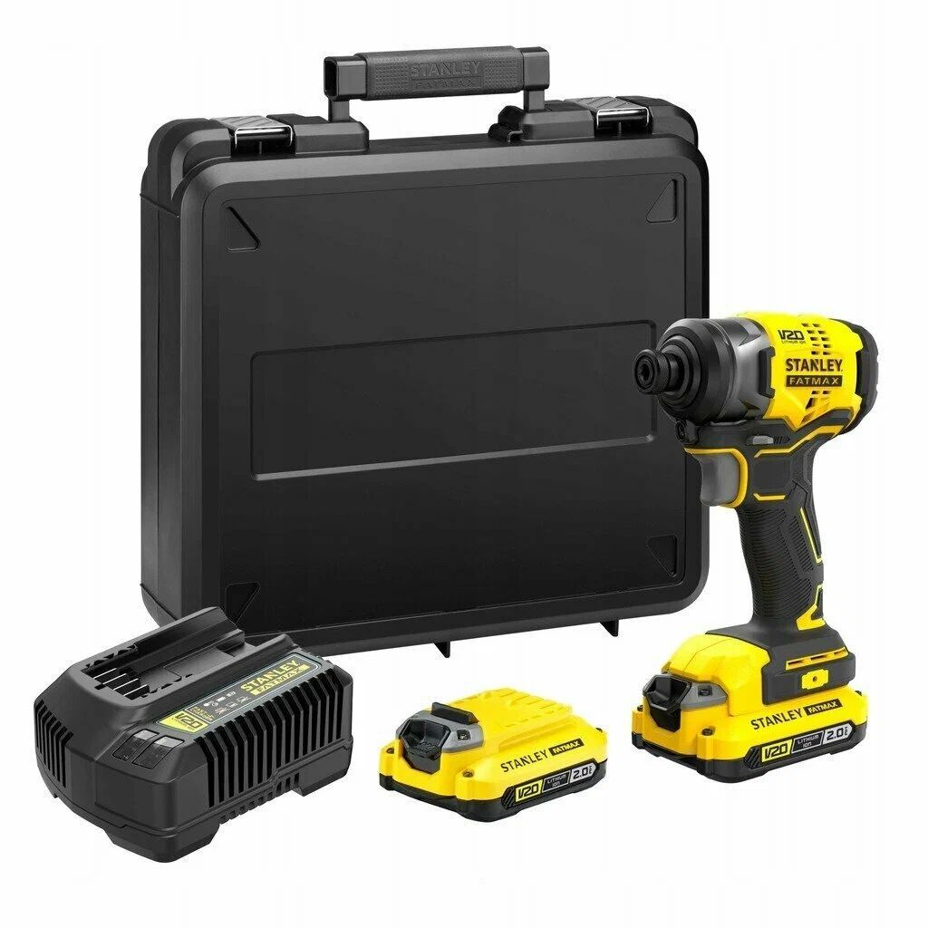Аккумуляторная дрель-шуруповерт STANLEY SFMCD721D2K-QW
