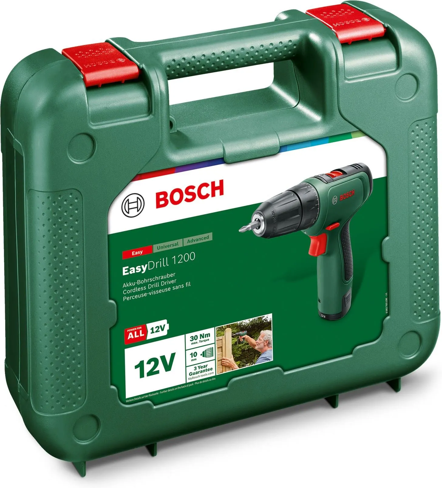 Дрель-шуруповёрт Bosch EasyDrill 1200 06039D3006