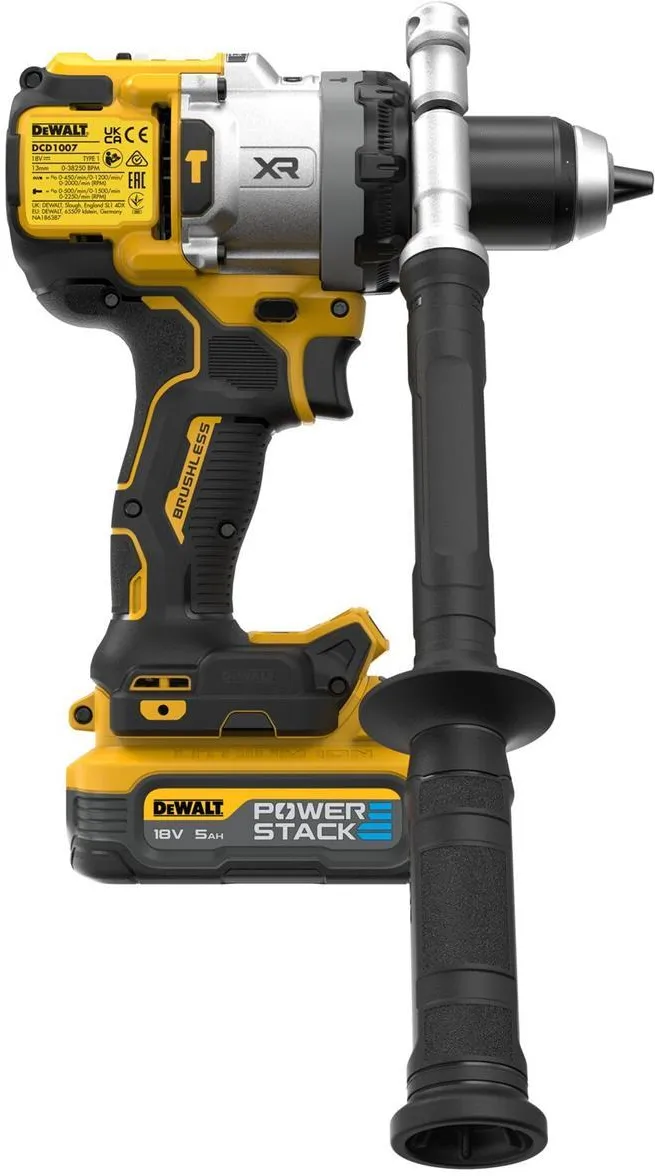 Ударная дрель-шуруповерт Dewalt DCD1007H2T