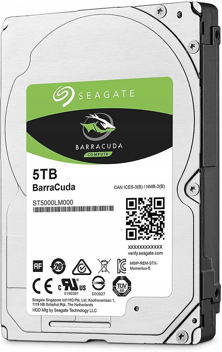 Жесткий диск Seagate BarraCuda 5TB 2.5" ST5000LM000