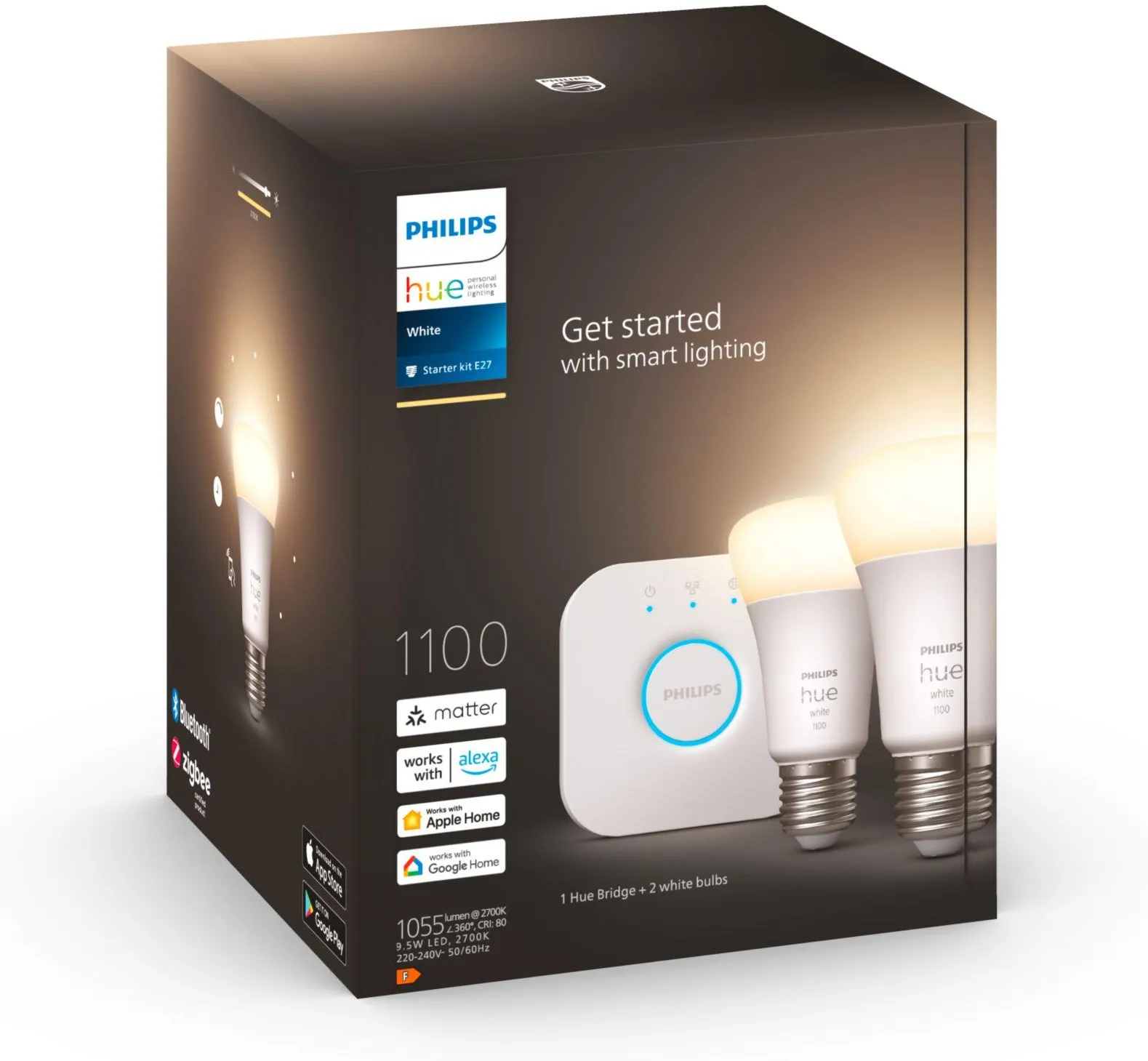 Комплект PHILIPS HUE White E27 8719514289116