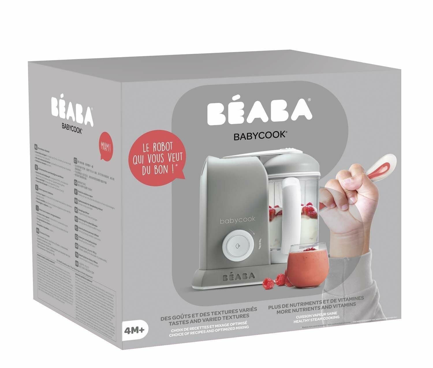 Блендер-пароварка Beaba Babycook Solo, Grey