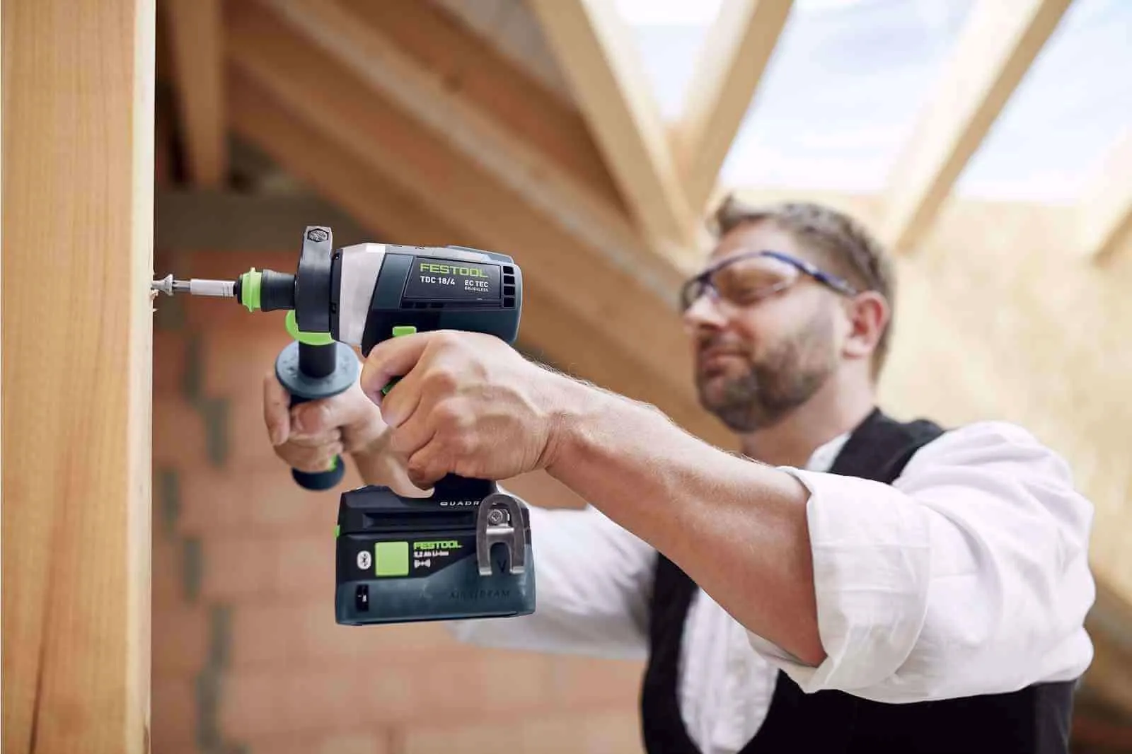 Аккумуляторная дрель-шуруповёрт Festool TDC 18/4 I-Basic 577052, без АКБ и ЗУ
