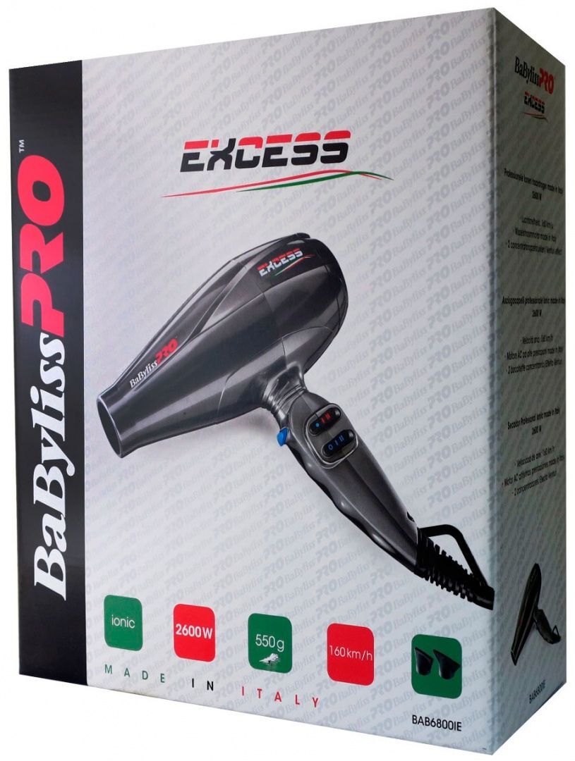 Фен BaBylissPRO BAB6800IE Excess