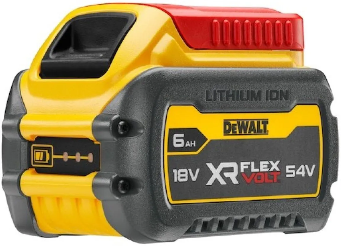 Набор аккумуляторов DeWalt DCB546T2-XJ, 2 АКБ Li-Ion FlexVolt (18/54 В, 6.0/2.0 Ач)