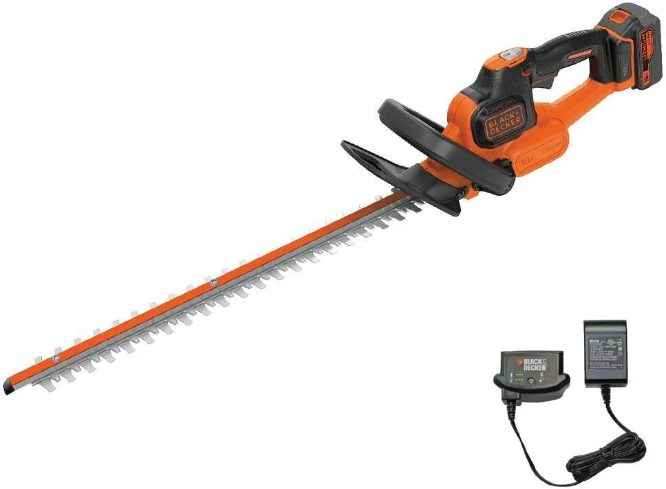 Кусторез аккумуляторный Black&Decker GTC18504PC-QW 1*4.0 Ah 18 V с ЗУ