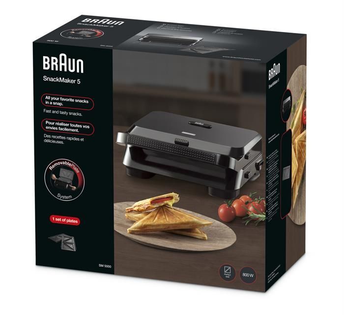 Электрогриль Braun SnackMaker 5 SM5000