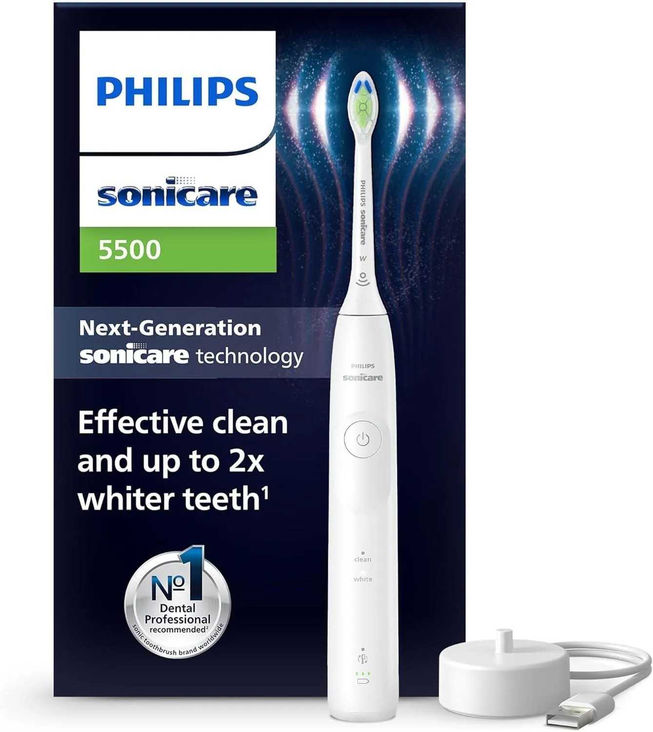 Электрическая щетка PHILIPS Sonicare 5500 HX7110/01
