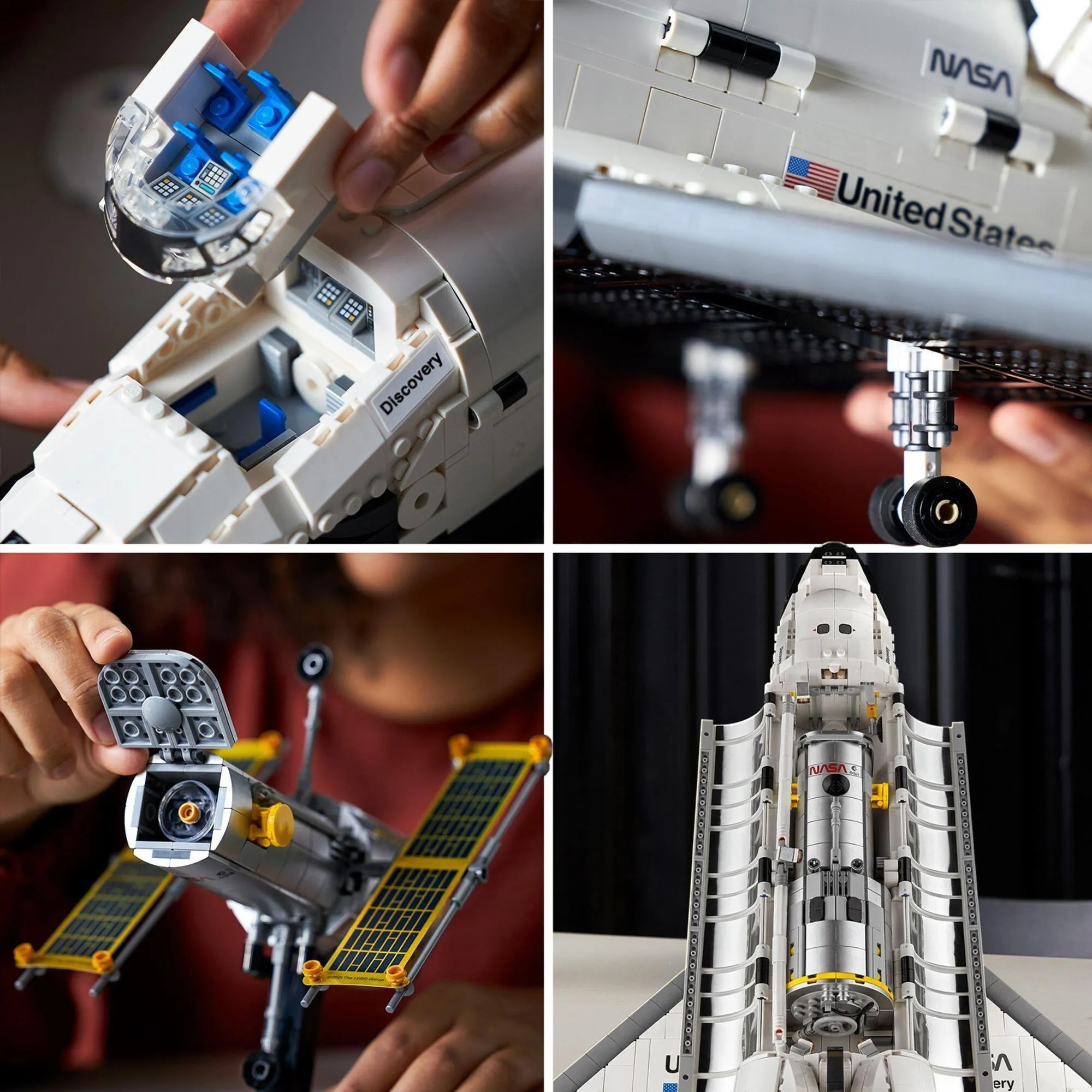 LEGO ICONS 10283 Космический шаттл NASA «Дискавери»
