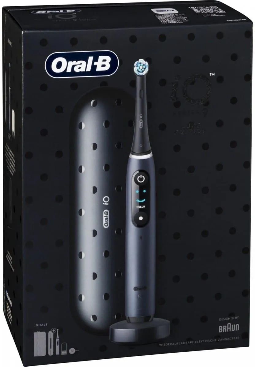 Электрическая зубная щетка Oral-B iO Series 9 Black Onyx Luxe Edition