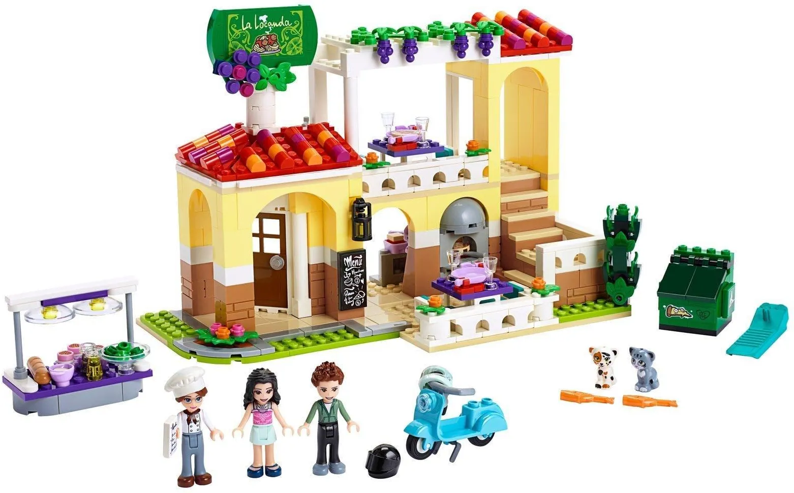 Конструктор LEGO Friends 41379 Ресторан в Хартлейк