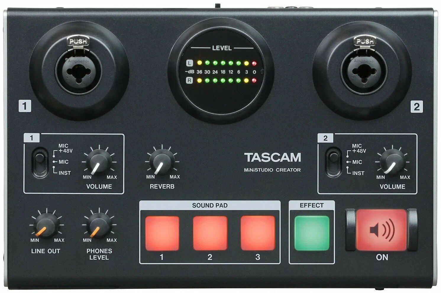 Внешняя звуковая карта Tascam MiNiSTUDIO Creator US-42B