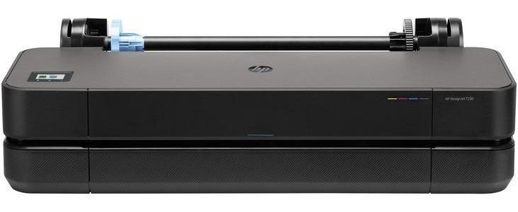 Принтер струйный HP DesignJet T230 (24-дюймовый), цветн., A1, черный