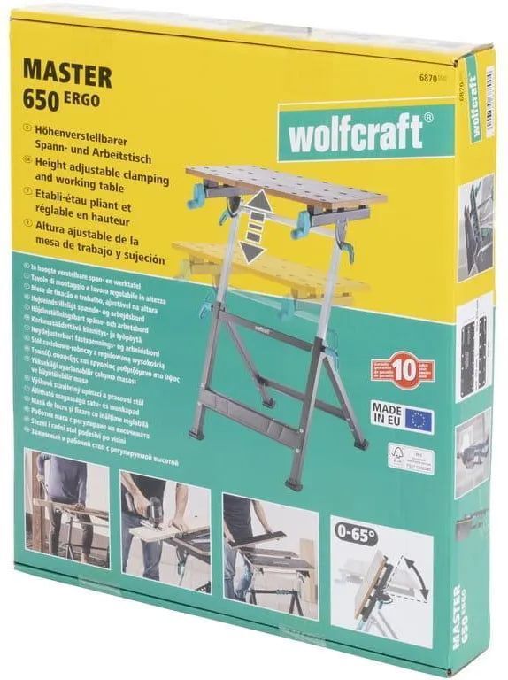 Зажимной стол Wolfcraft Master 650 Ergo Wf6870000