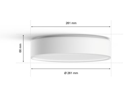 Светильник PHILIPS HUE White ambiance Enrave 915005996401