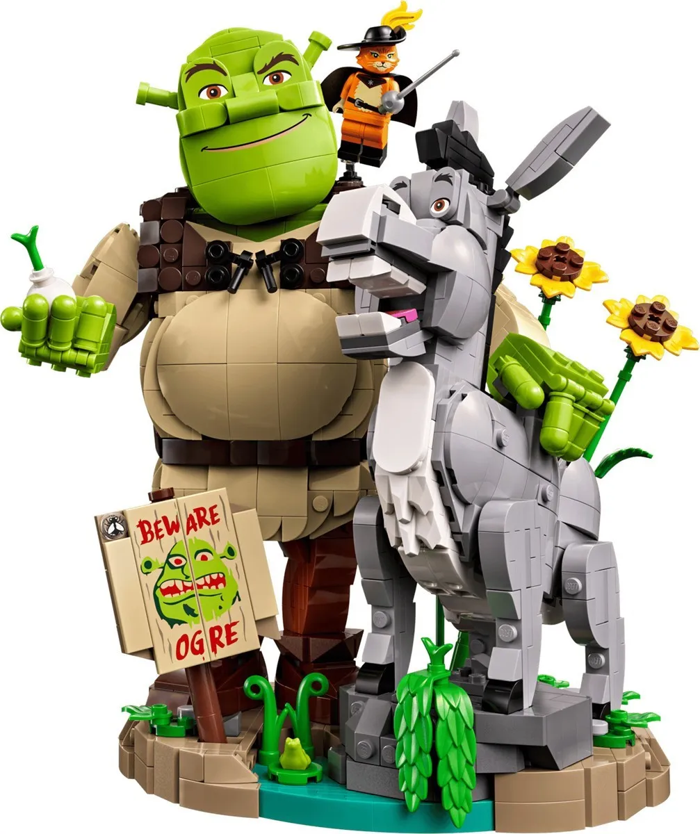 LEGO Shrek 72423 Шрек, Осёл и Кот в сапогах