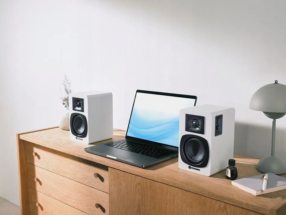 Колонки Audio-Technica AT-SP3X белые (2 шт.)