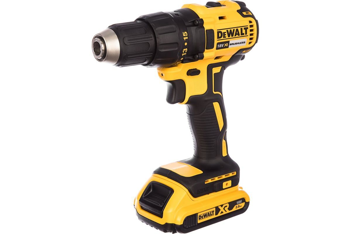 Аккумуляторная безударная бесщеточная дрель-шуруповерт DEWALT DCD777D2T