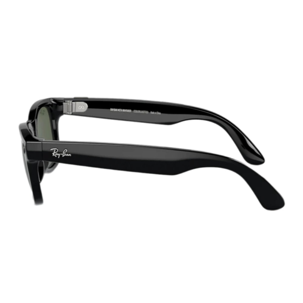 Умные очки Ray-Ban Meta Wayfarer Gen 2 RW4012, Shiny Black / G15 Green, размер M (50)