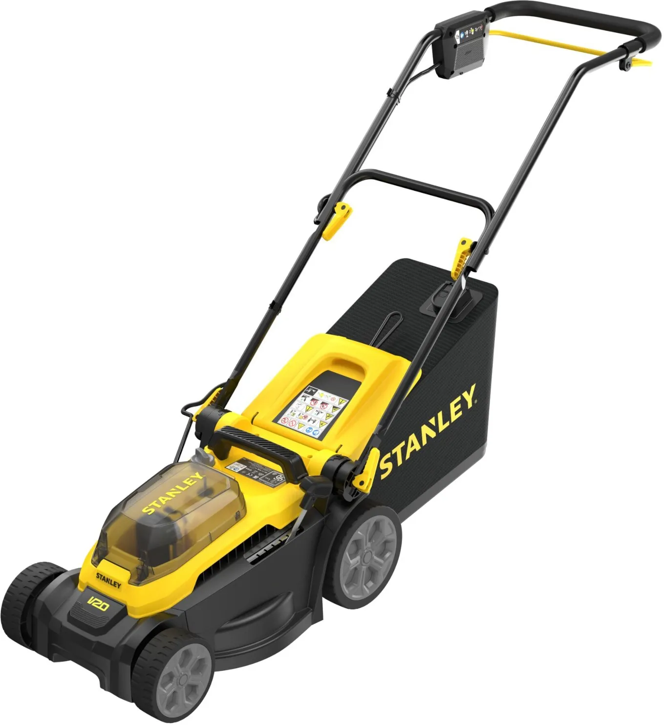 Аккумуляторная газонокосилка Stanley SCMWP3401M1