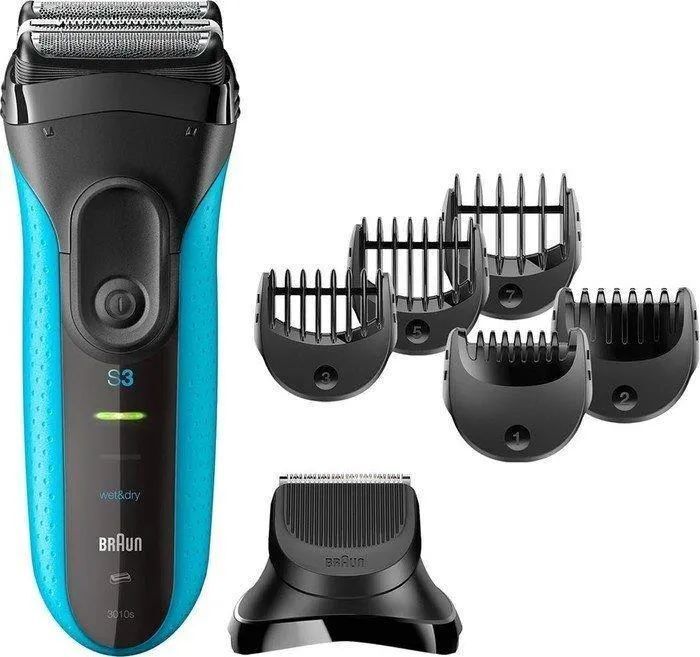 Электробритва Braun Series 3 3010BT BK/BLU