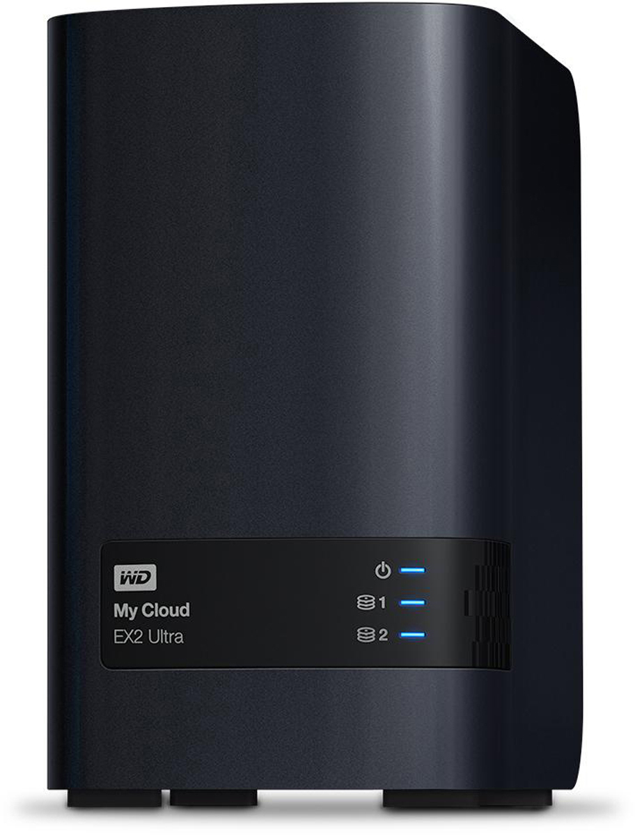 Сетевое хранилище Western Digital My Cloud EX2 Ultra 4 TB (WDBSHB0040JCH-EEUE)