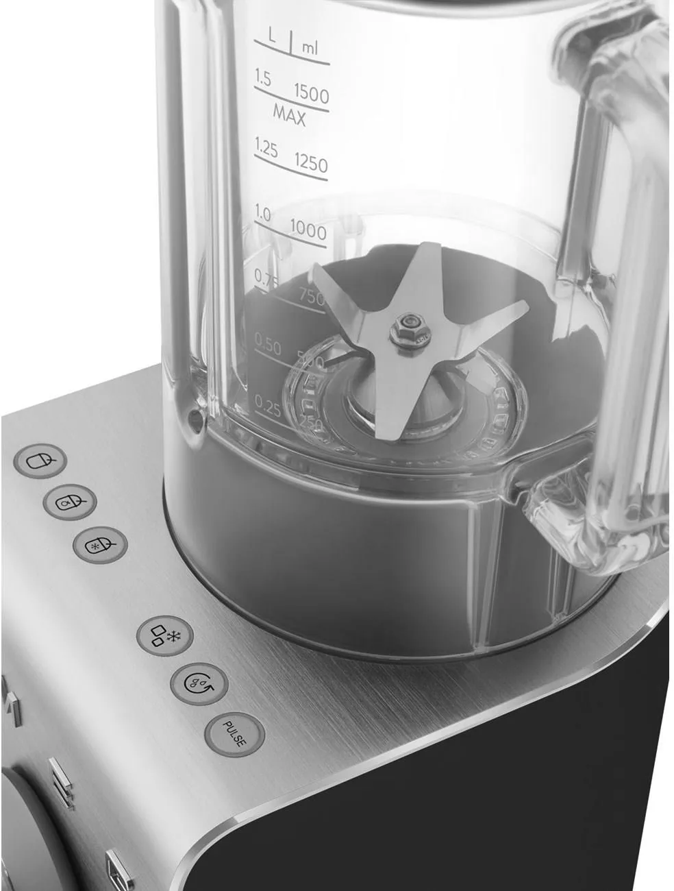 Блендер Smeg BLC02, матовый черный