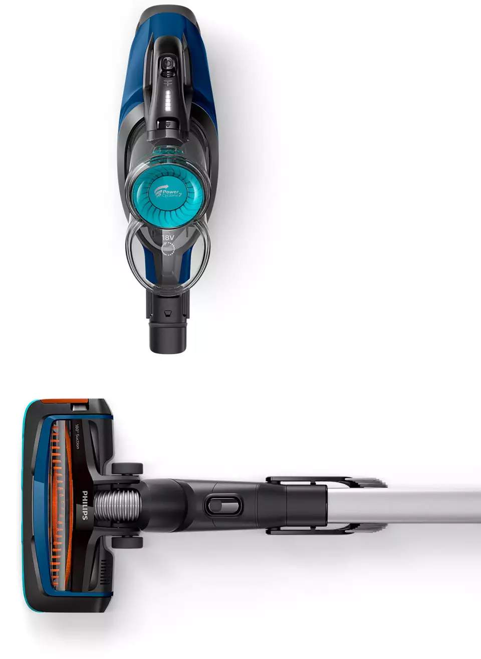 Вертикальный пылесос Philips Aqua 5000 FC6719/01