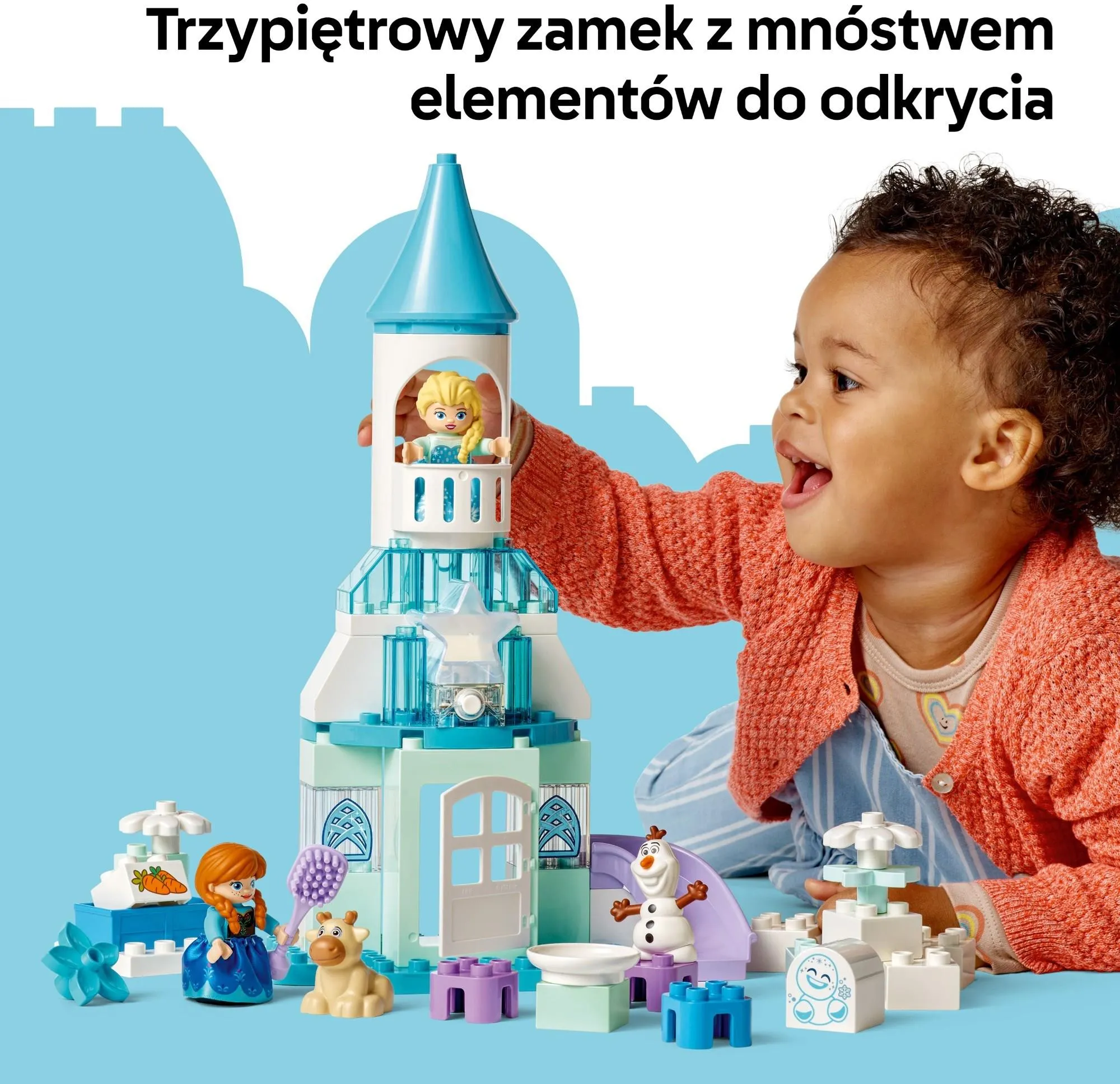 Конструктор LEGO DUPLO Disney 10455 Вечеринка Анны и Эльзы в ледяном замке