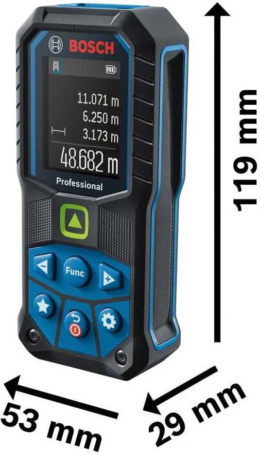 Лазерный дальномер Bosch GLM 50-25 G Professional 0601072V00