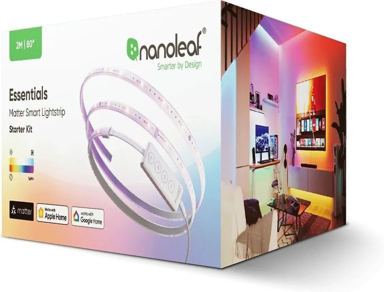 Светодиодная лента Nanoleaf Essentials Starter Kit 2 м Matter (NF080K022LS)