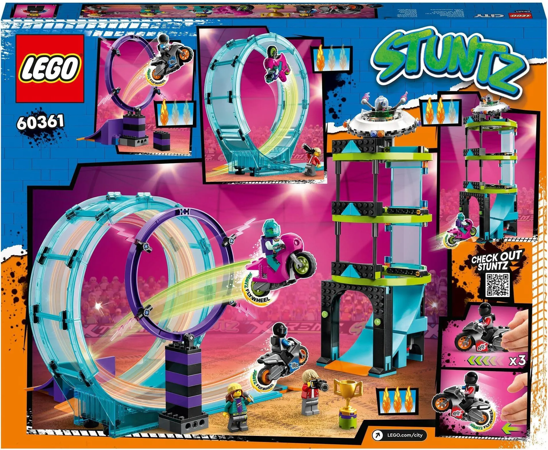 LEGO City 60361 Экстремальный трюковой вызов