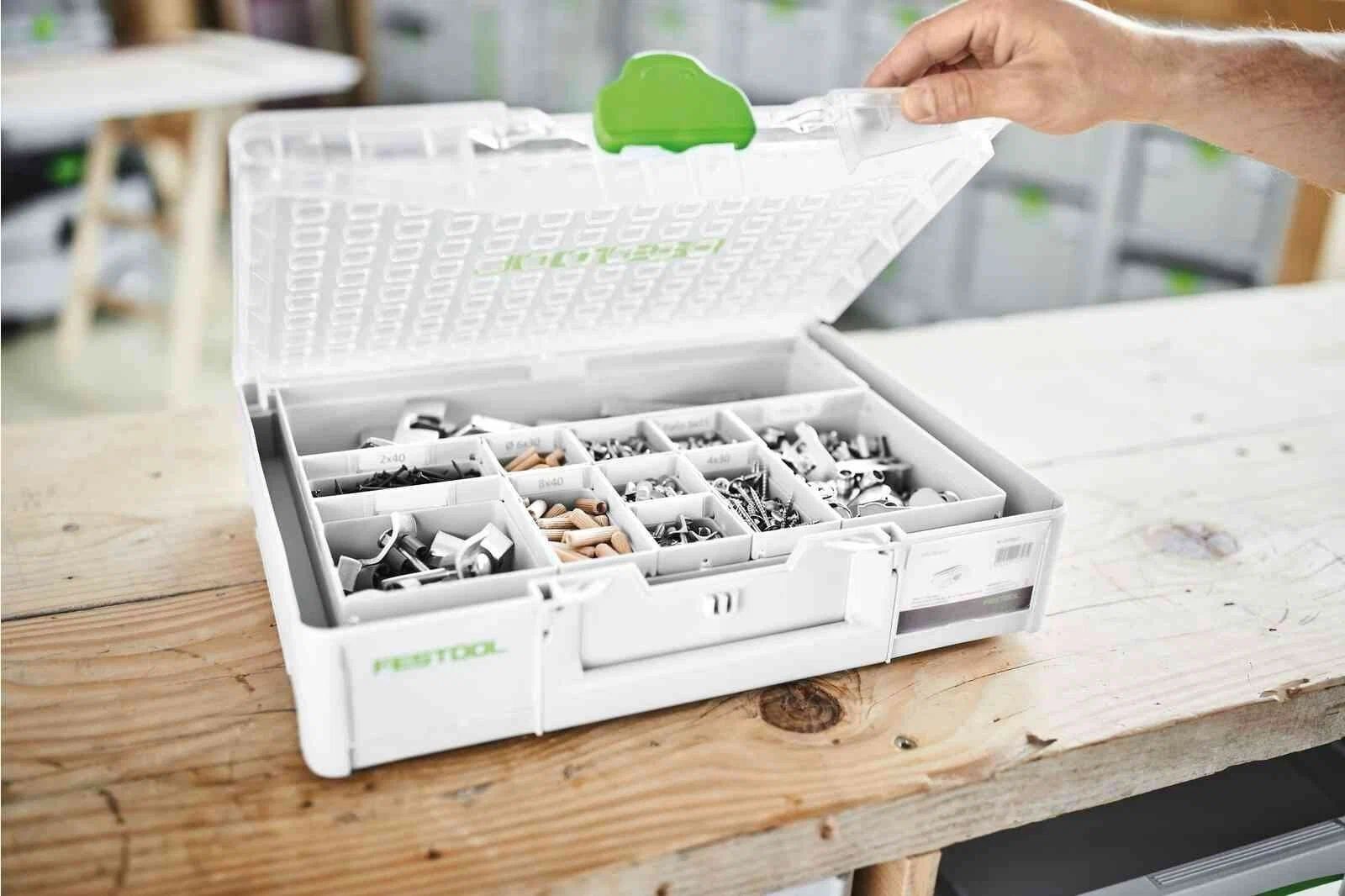 Органайзер-систейнер Festool SYS3 ORG L 89 20xESB